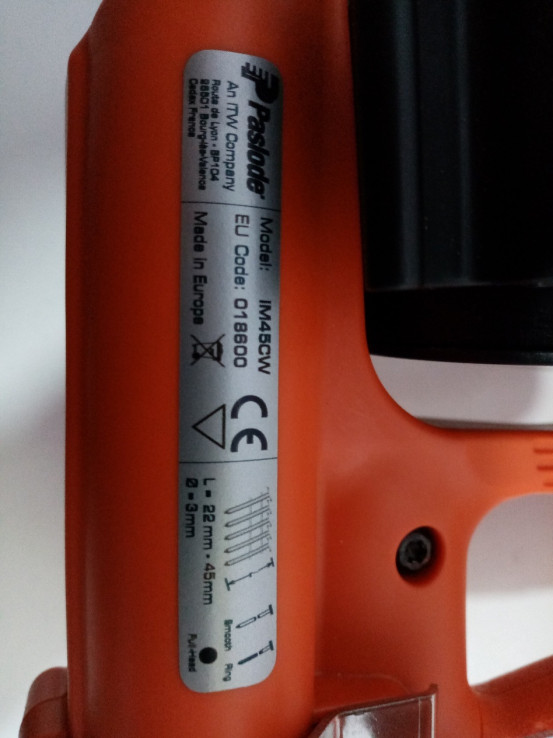 6-6-129121-6-Paslode Impulse IM45CW - Clavo para techos (litio) 