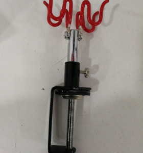 6-6-140962-1-Herramienta Especializada AEROGRAFANDO Soporte De Mesa Holding Para 2 Aerógrafos NUEVO