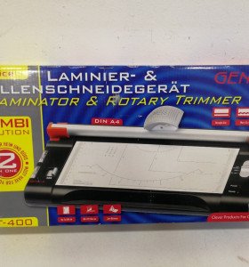 6-6-141020-1-Hogar Y Complementos Genie LT-400 2-en-1 A4 Laminadora Y Cortadora