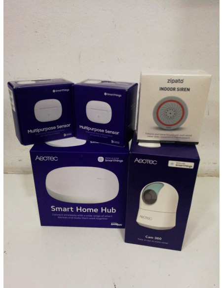 6-6-141245-1-Sistema de seguridad Kit Sensores,camara y smart Hub