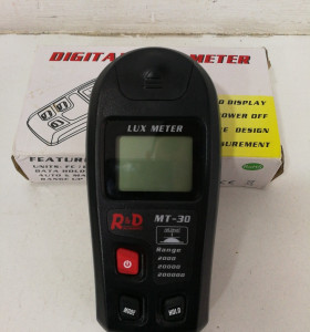 6-6-141254-1-Herramienta Especializada Medidor De Luz R D MT30 Lux 0 200,000lux, Iluminómetro Lux fc, Probador