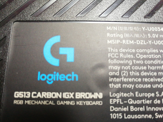6-6-147012-2-Accesorio Ordenador Logitech G513 Carbón