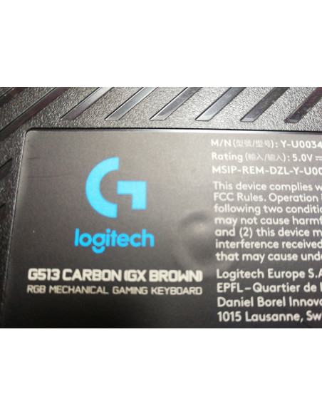 6-6-147012-2-Accesorio Ordenador Logitech G513 Carbón