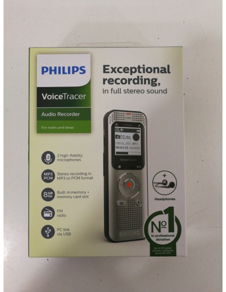 6-6-148810-3-Dictáfono Philips VoiceTracer 