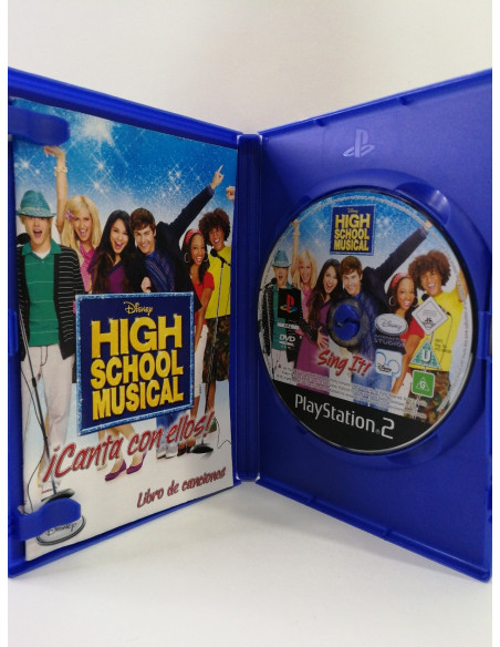 6-6-150485-2-Videojuego PS2 High School Musical Canta Con Ellos Microfonos