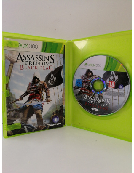 6-6-151399-2-Videojuego Xbox 360 ASSASSINS CREED BLACK FLAG IV 