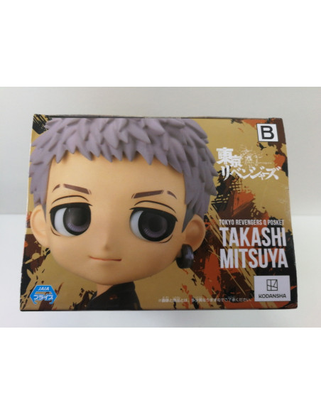 6-6-153564-2-Figuras Modelismo Figura Japon Q POSKET TAKASHI MITSUYA TOKYO REVENGERS