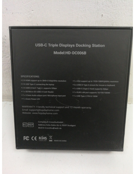 6-6-154168-2-Accesorio Ordenador Multi Conector HOPDAY HD DC006B SIN USO