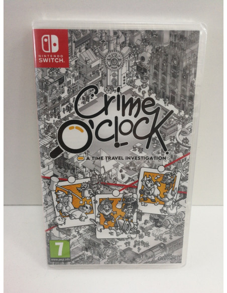 6-6-157918-1-Videojuego Nintendo Switch Crime Oclock NUEVO
