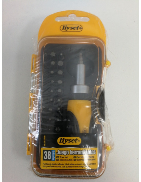 6-6-158141-1-Herramientas De Mano DESTORNILLADOR CARRACA LIYSET NUEVO
