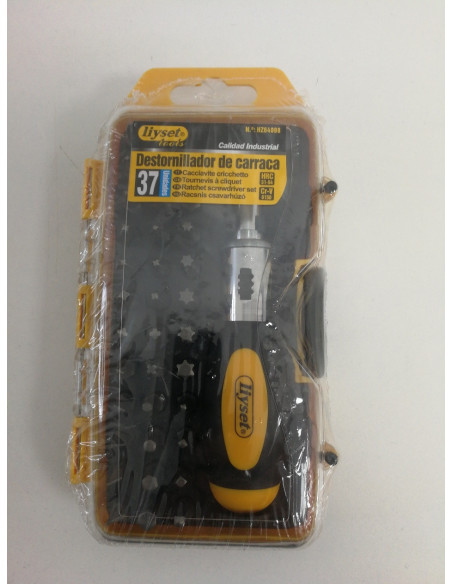 6-6-158146-1-Herramientas De Mano DESTORNILLADOR CARRACA LIYSET NUEVO