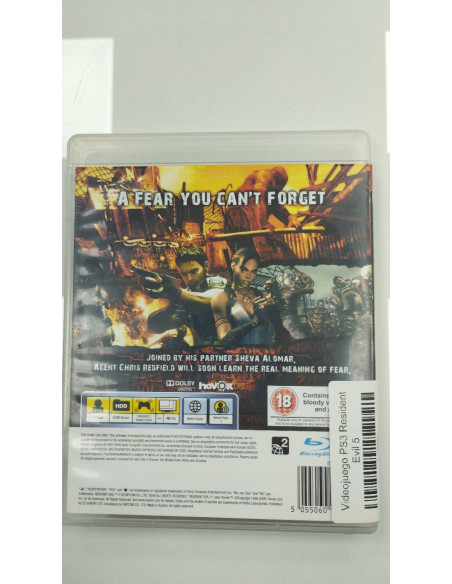 6-6-158576-3-Videojuego PS3 Resident Evil 5