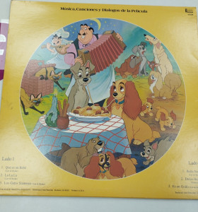 6-6-160384-1-Coleccionismo musical Walt disney La dama y el Vagabundo 2