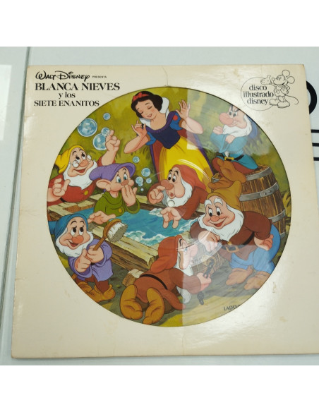 6-6-160460-1-Coleccionismo musical Walt Disney Blanca Nieves y los 7 enanitos