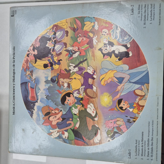 6-6-160461-4-Coleccionismo musical Walt Disney Pinocho