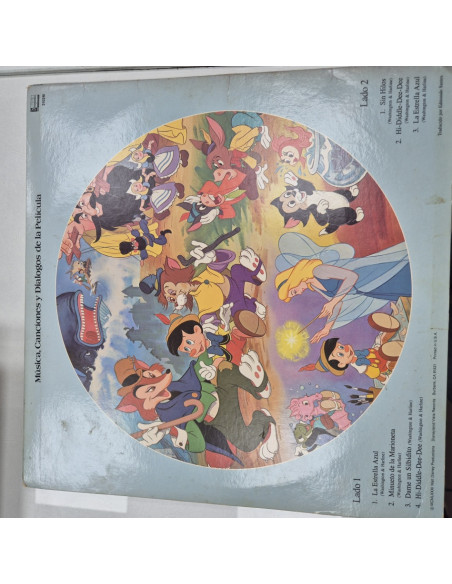 6-6-160461-4-Coleccionismo musical Walt Disney Pinocho