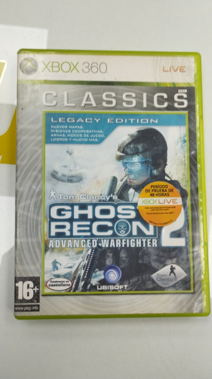 6-6-161091-1-Videojuego Xbox 360 Classics Ghost Recon 2