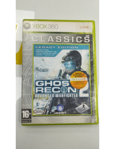 6-6-161091-1-Videojuego Xbox 360 Classics Ghost Recon 2