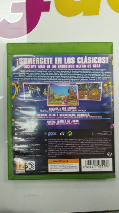 6-6-161097-3-Videojuego Xbox One MegaDrive Classics