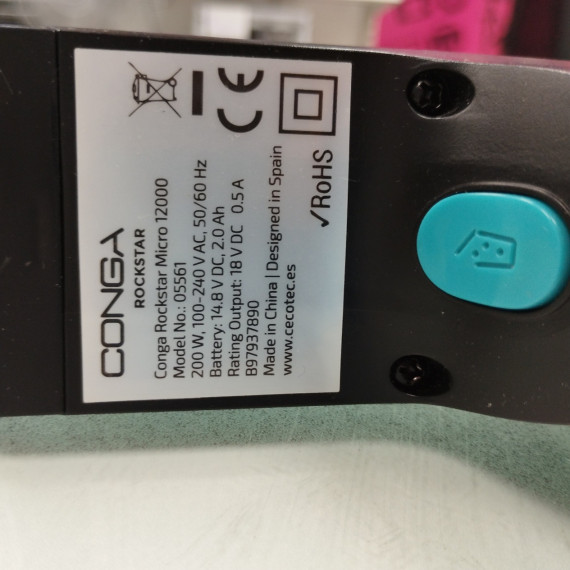 6-6-162419-2-Aspirador Mano Conga Rockstar Micro 12000