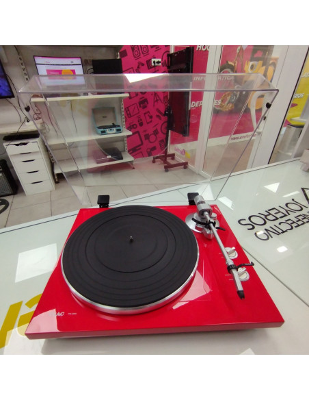 6-6-162675-1-Giradiscos Teac TN 300 Rojo