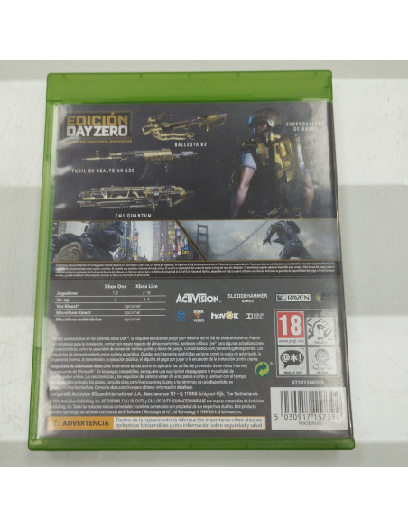 6-6-162852-2-Videojuego Xbox One call of duty advanced warfare 