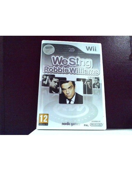 7-5-51300-1-WE SING ROBBIE WILLIAMS JUEGO WII
