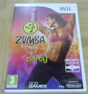 7-7-93-1-Juego Wii - Zumba Fitness Banda Cintura