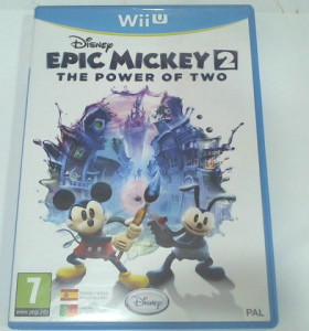 7-7-8989-1-VIDEOJUEGO NINTENDO WII U EPIC MICKEY 2 THE POWER OF TWO