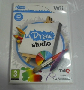 7-7-14684-1-u Draw Studio pizarra digital juego wii