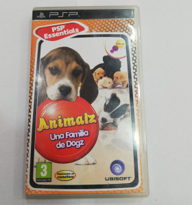 7-7-52644-1-Videojuego PSP Animalz Una Familia de Dogz 