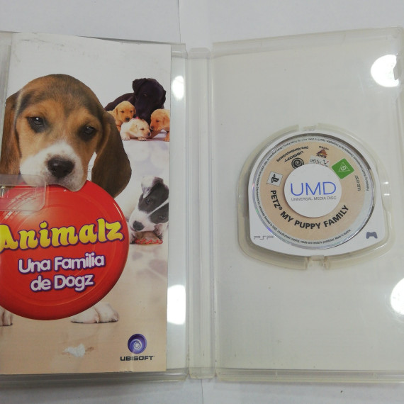 7-7-52644-2-Videojuego PSP Animalz Una Familia de Dogz 
