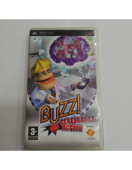 7-7-52651-1-Videojuego PSP Buzz Cerebros en Accion 
