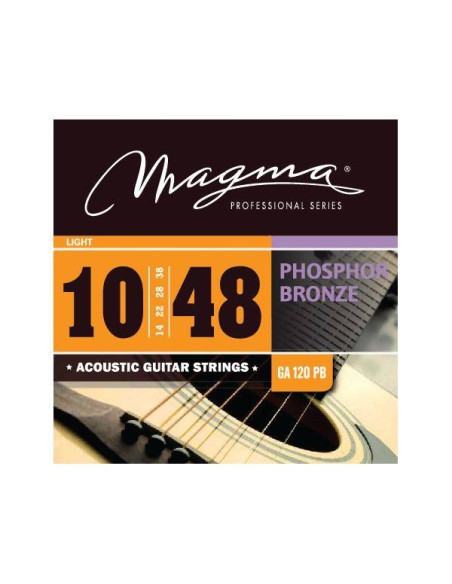 7-7-55128-1-Cuerdas de guitarra acústica