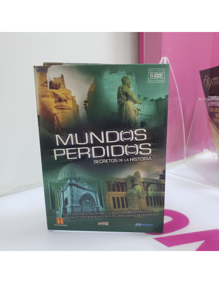 7-7-55409-1-Coleccionismo DVD Mundos Perdido Secretos De La Historia
