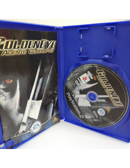 7-7-55524-2-Videojuego PS2 Goldeneye Agente corrupto 
