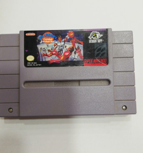 7-7-55755-1-Videojuego Bill Laimbeers ombat Basketball Super Nintendo