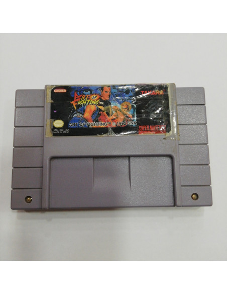 7-7-55758-1-Videojuego Art of Fighting Super Nintendo