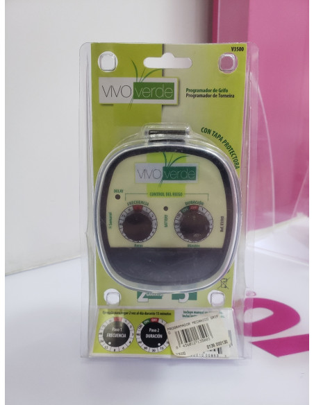 7-7-56708-1-Programador Riego Vivo Verde V3500 (Nuevo)