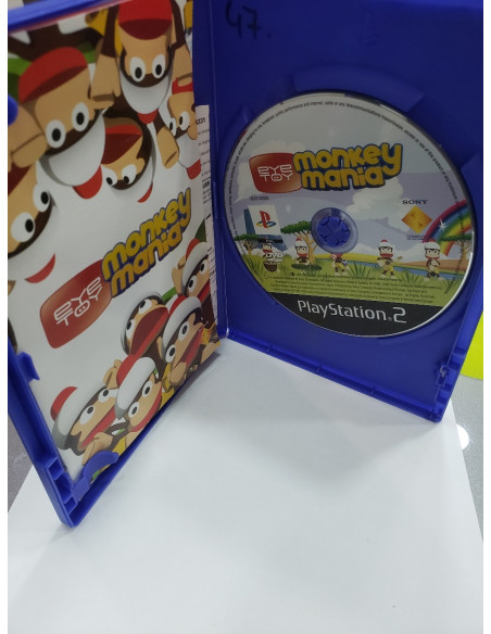 7-7-57318-2-Videojuego PS2 Eye Toy Monkey Mania