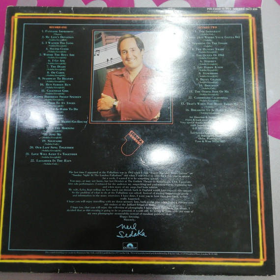7-7-61920-2-Vinilo Neil Sedaka And Songs