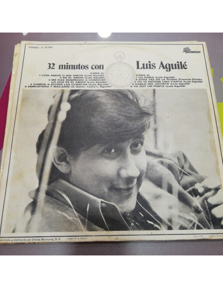 7-7-61948-1-Vinilo 32 Minutos Luis Aguile