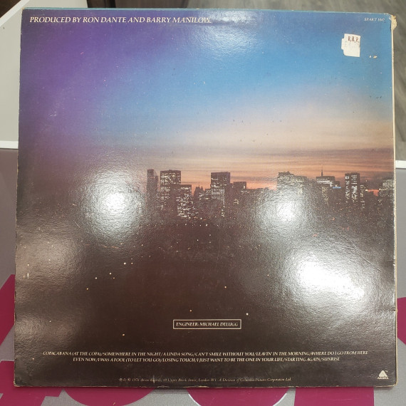 7-7-62025-2-Vinilo Barry Mandilow Even Now