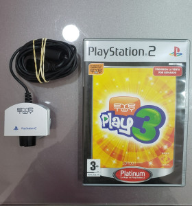7-7-65744-1-Videojuego PS2 Eye Toy Y Cámara