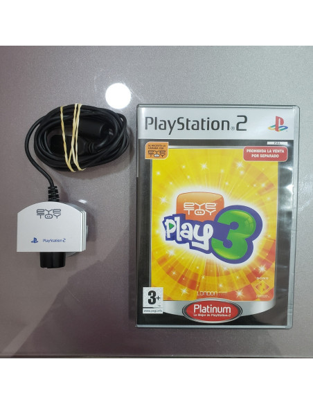 7-7-65744-1-Videojuego PS2 Eye Toy Y Cámara
