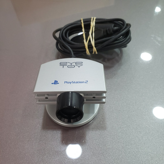 7-7-65744-3-Videojuego PS2 Eye Toy Y Cámara