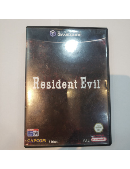 7-7-66473-1-Videojuego GameCube resident evil(pal españa)