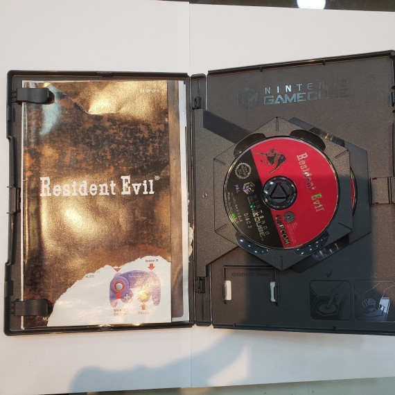 7-7-66473-2-Videojuego GameCube resident evil(pal españa)