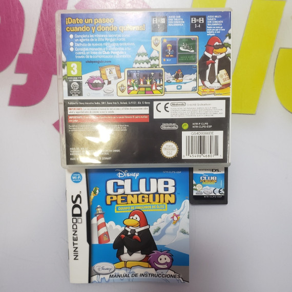 7-7-66971-2-Videojuego Nintendo DS club penguin