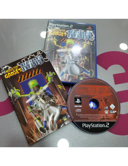 7-7-66984-1-Videojuego PS2 inspector gadget mad robots invasion